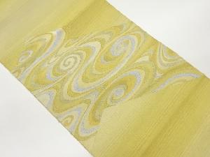 綴れ流水模様織出し名古屋帯